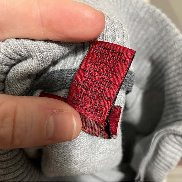 ALFANI SLIM Fit Men’s Gray Quarter Zip Pullover Jacket Size Medium - Picture 6 of 6